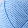 DIY wool material kit with light blue wool balls hand-woven wool balls Application Scenario